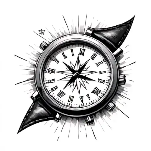 Watch With Compass