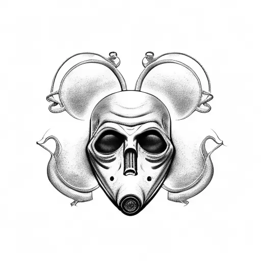 Black Plague Mask Old School