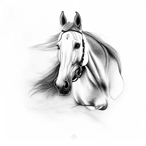 Horse With Dog And Cat