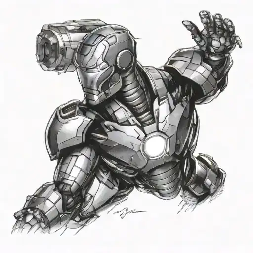 Ironman Suit Schematic