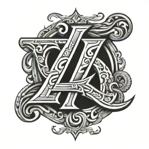 Chicano Lettering Alphabet