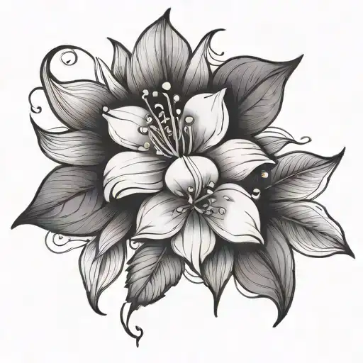 Jasmine Flower And Mini Heart