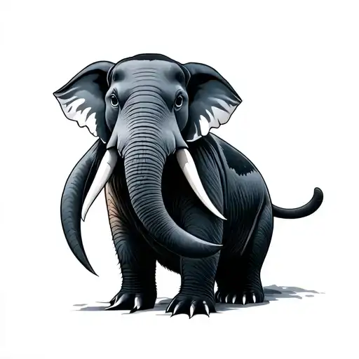 Penguin And Elephant