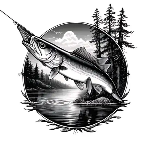 Fishing Forest Mother