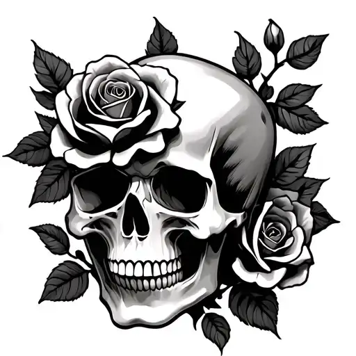 Skull Amd Roses