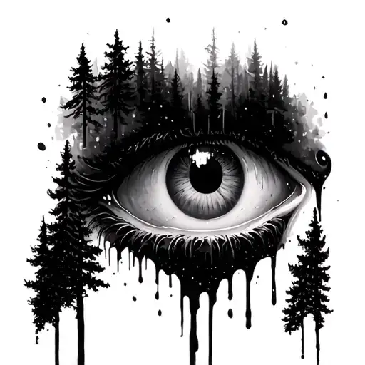 Tear In Reality Nature Scene