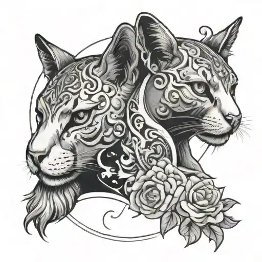 Cat And Aries Zodiac Sign