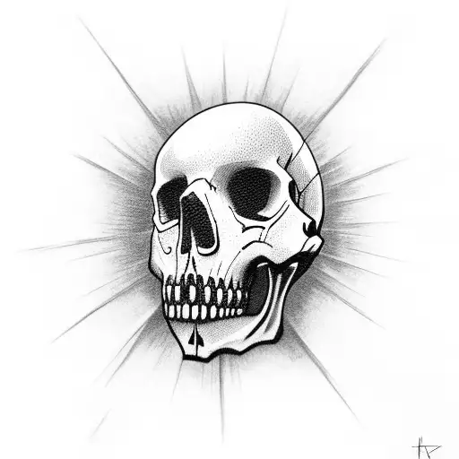 Sunbeams Candy Skull