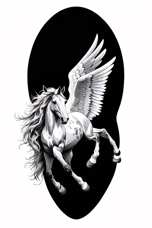 Pegasus Horse With Wings