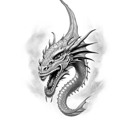 Head Of A Dragon
