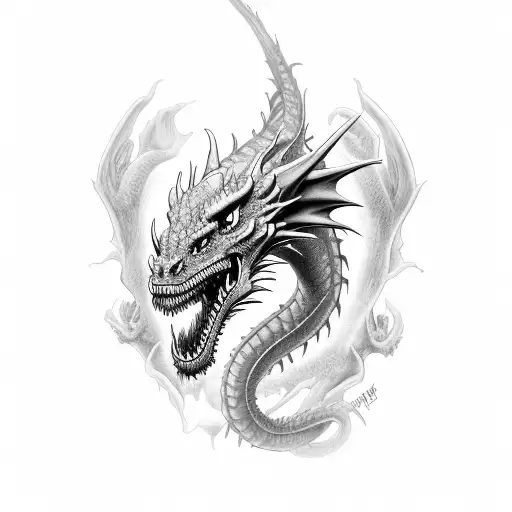 Head Of A Dragon