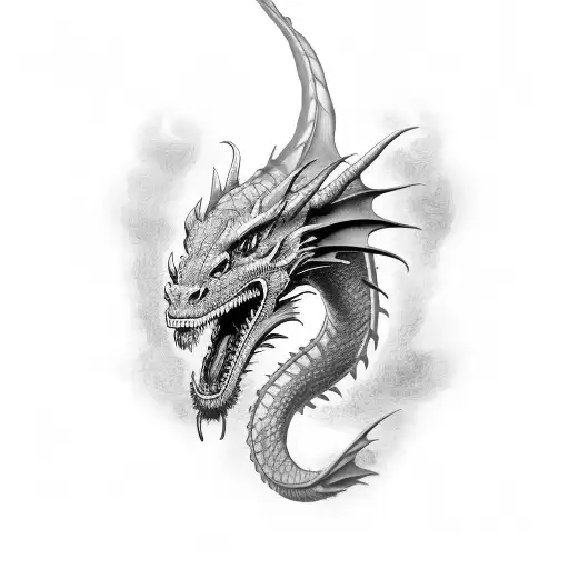 Head Of A Dragon