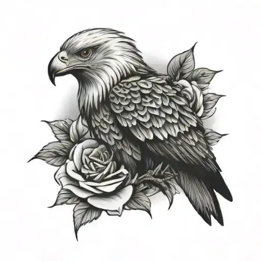 Rose Eagle Sleeve