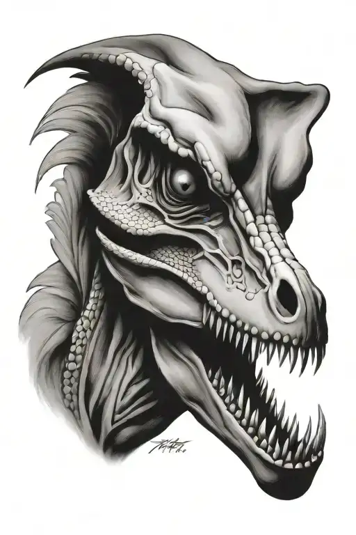 Velociraptor Skull