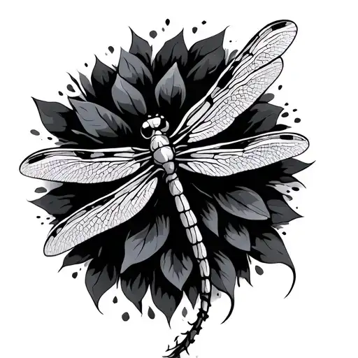 Dragonfly With Fishhook Tail