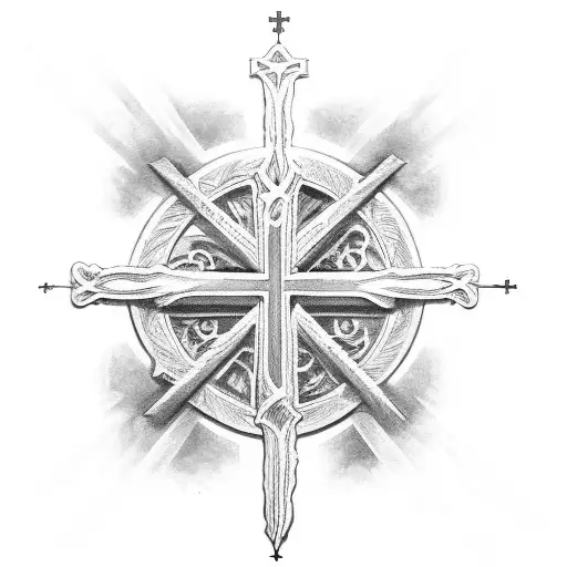 Upside-down Cross Gothic