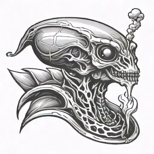 Simple Alien Smoking