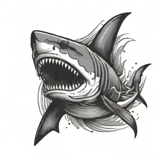 Shark Eating Its Own Tail