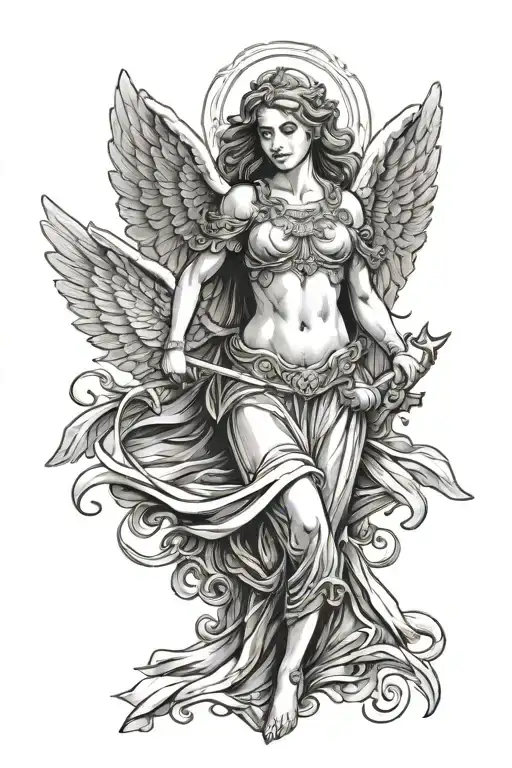 Guardian Angel Protecting