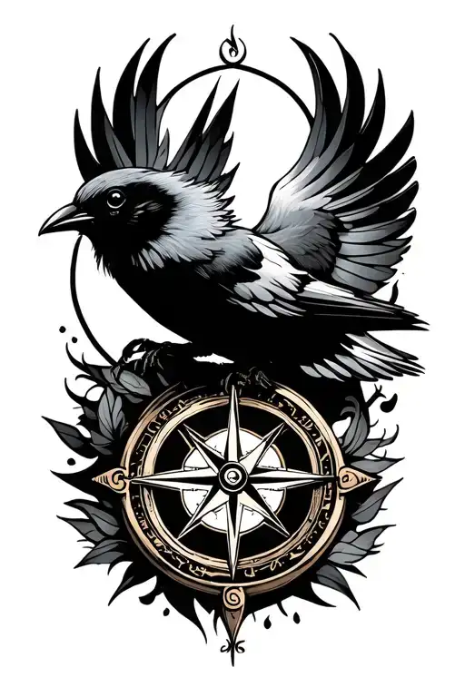 Iwa Bird And Compass