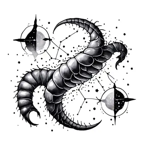 Cancer And Aquarius Constellation