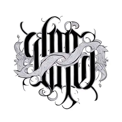 Two Word Ambigram Generator