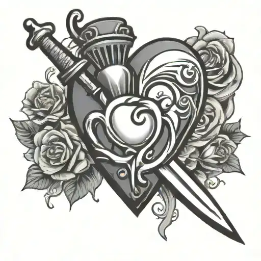 Heart With Dagger