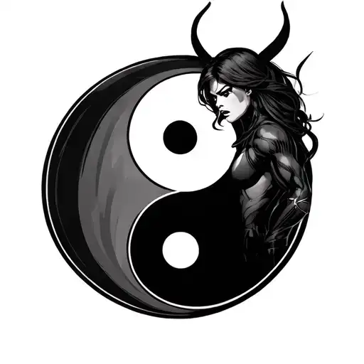 Yin And Yang Hulk Ans Black Widow