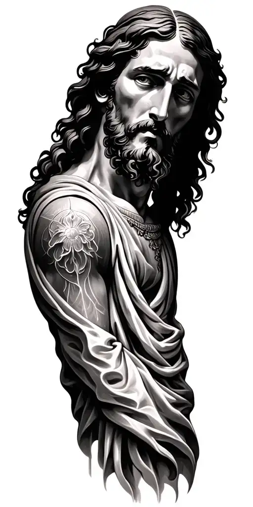 Full Sleeve Jesus Christ