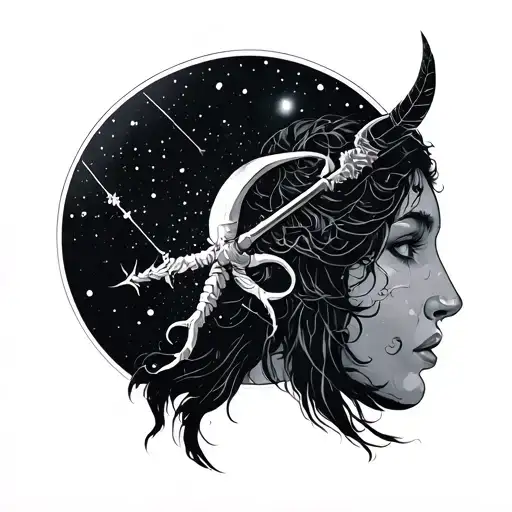 Cancer Zodiac Sign And Sagittarius Constellation