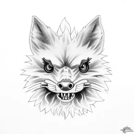 A Black And Grey Tattoo Of A 1989 Camaro With Sunflowers Growing Out Of The Hood