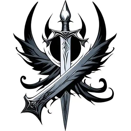 Dark Fantasy Mystical Sword