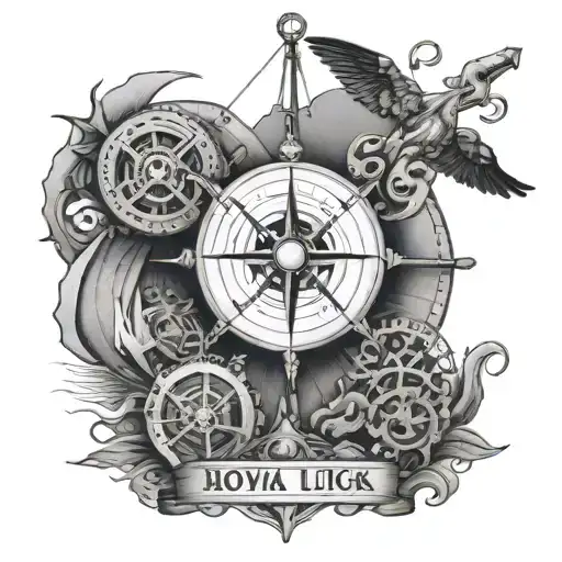 Nautical Element With The Names Dillon Luka Emilee And Nova