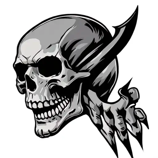 Pro Wrestling Skull