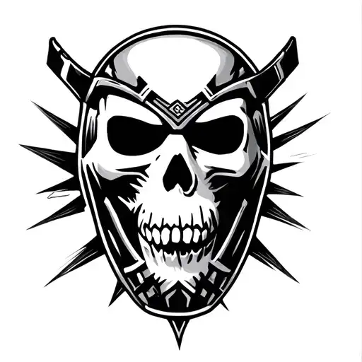 Pro Wrestling Skull Mask