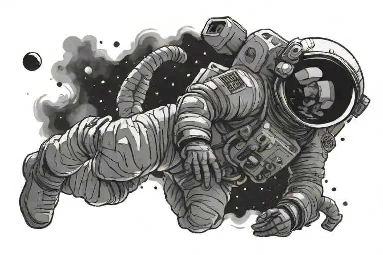 Astronaut Lost In Space