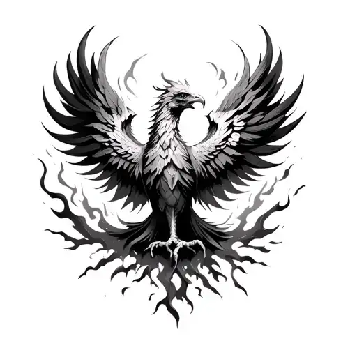 Phoenix Rising From Its Ashes