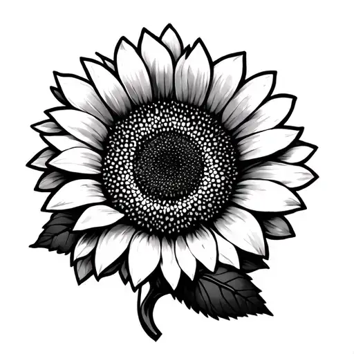 Martha With Sunflower