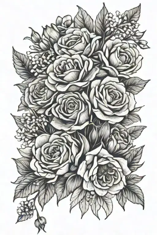 Birth Flower Bouquet