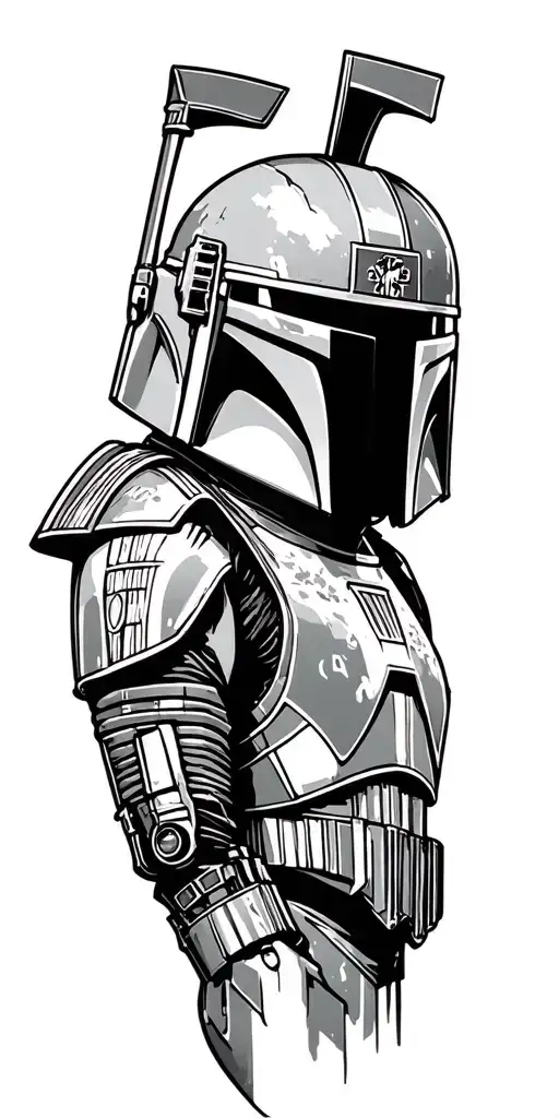 Star Wars Boba Fett Theme Full Sleeve