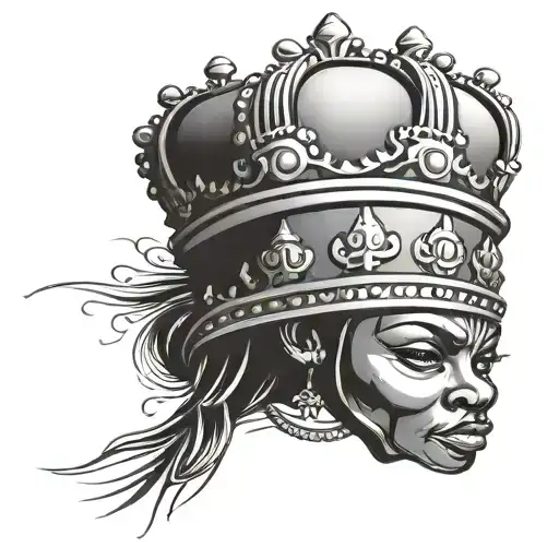 Crown Black African