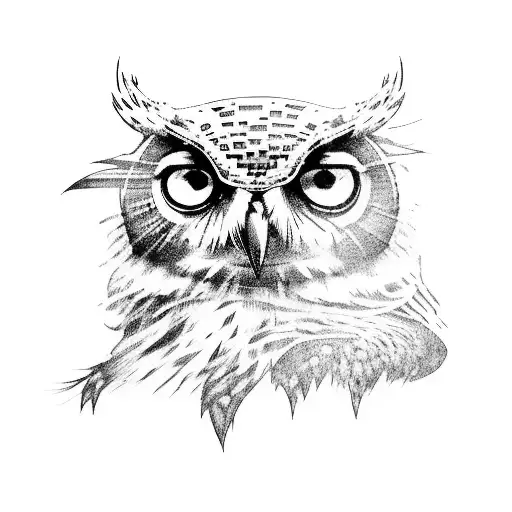 Pirate Ship With Owl