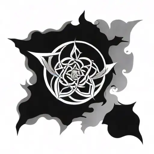 Karma Symbol Intertwined