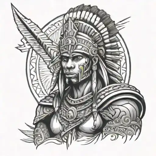 African Warrior Protector