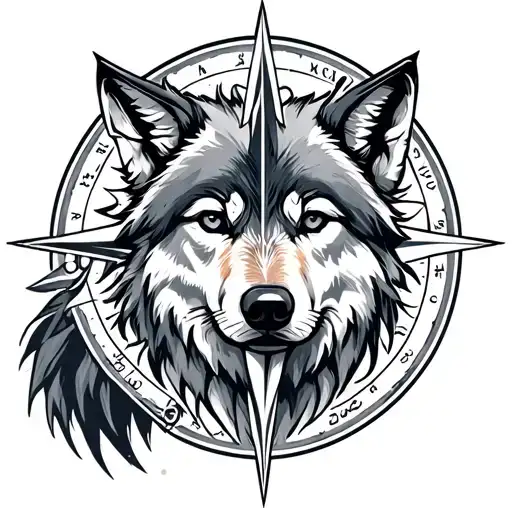 Nordic Wolf Nordic Compass