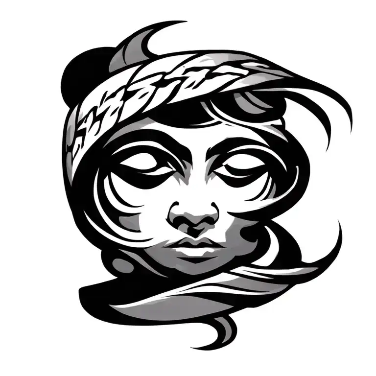 Taino Wrap Around Ankle