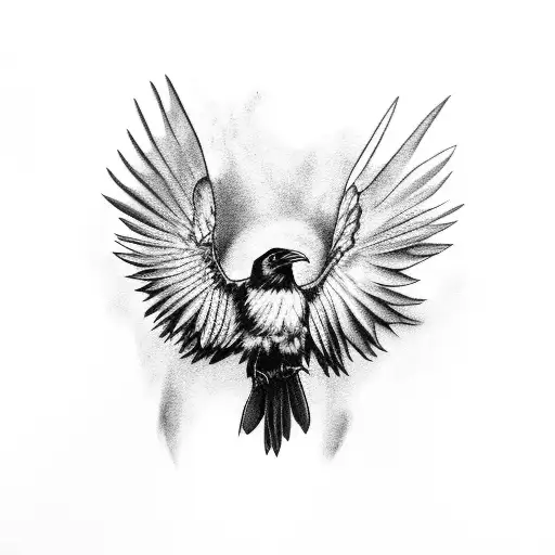 Good Raven And Bad Raven