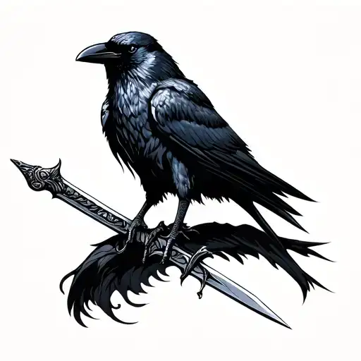 Crow And Sword