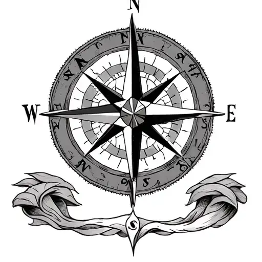 North Star Compass Rose