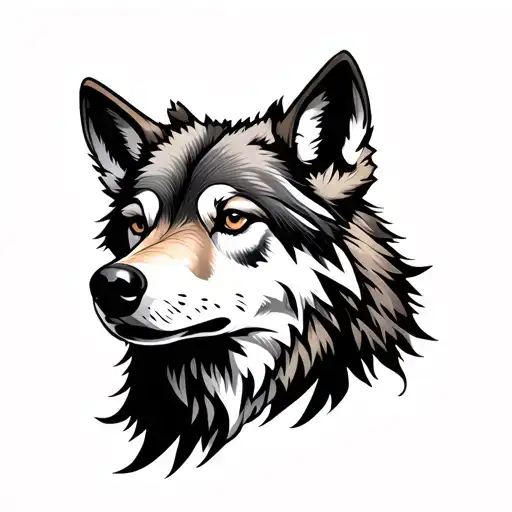 Mountains Wolf Head Cerf